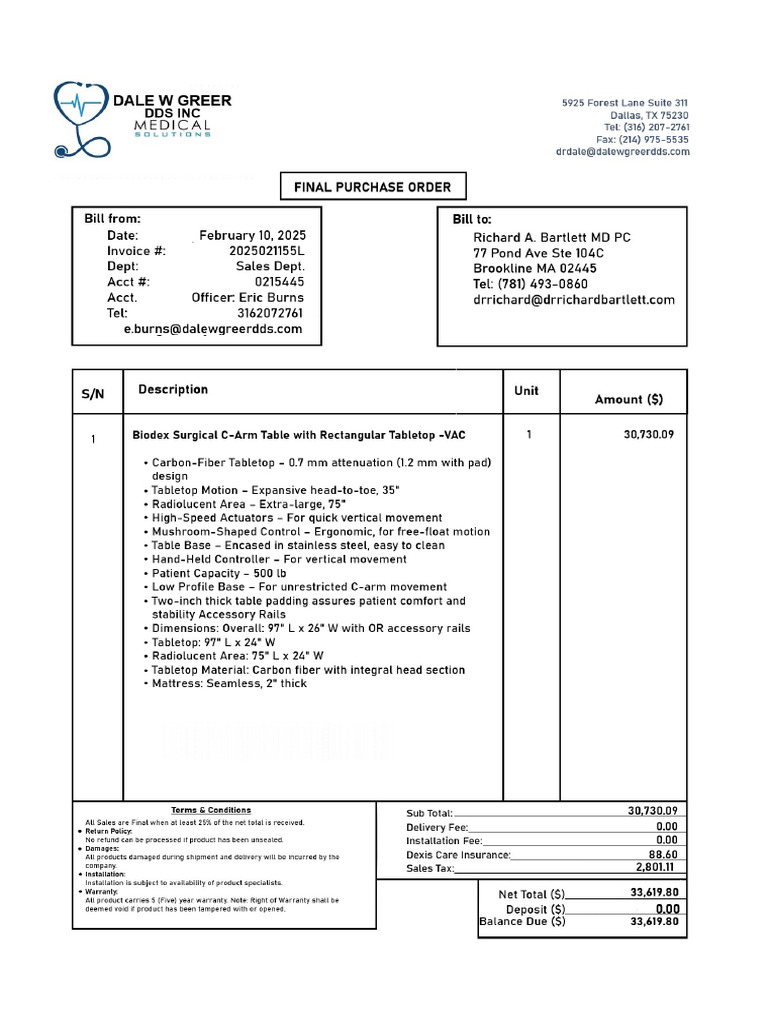 Invoice 1 | PDF