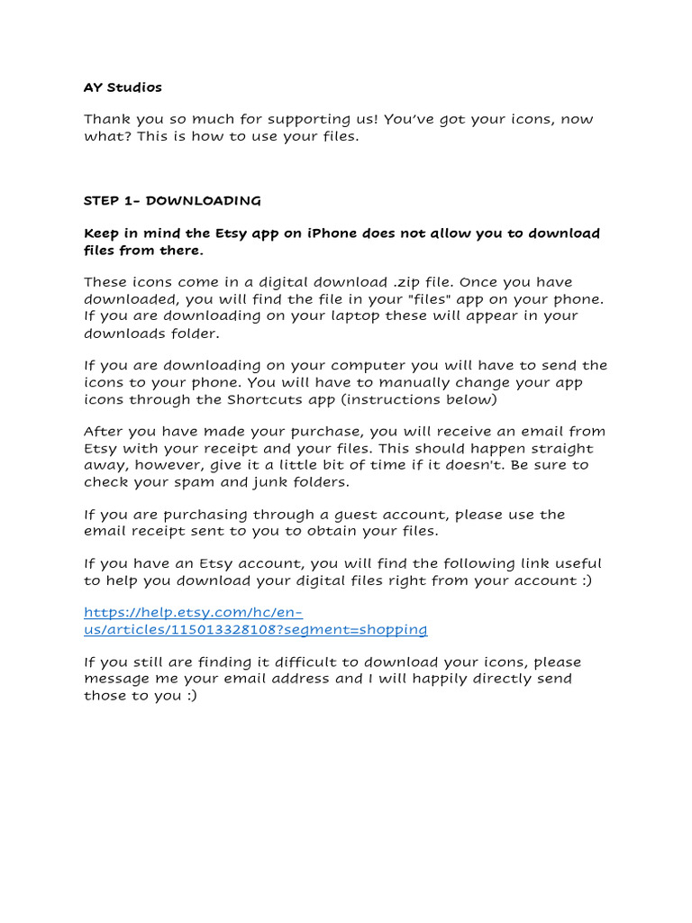 How to Use Your Digital Icons | PDF | Icon (Computing) | Computer File