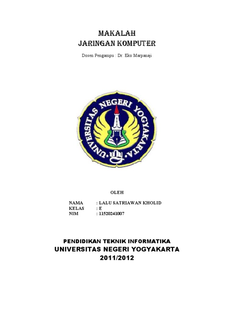 Makalah Jaringan Komputer