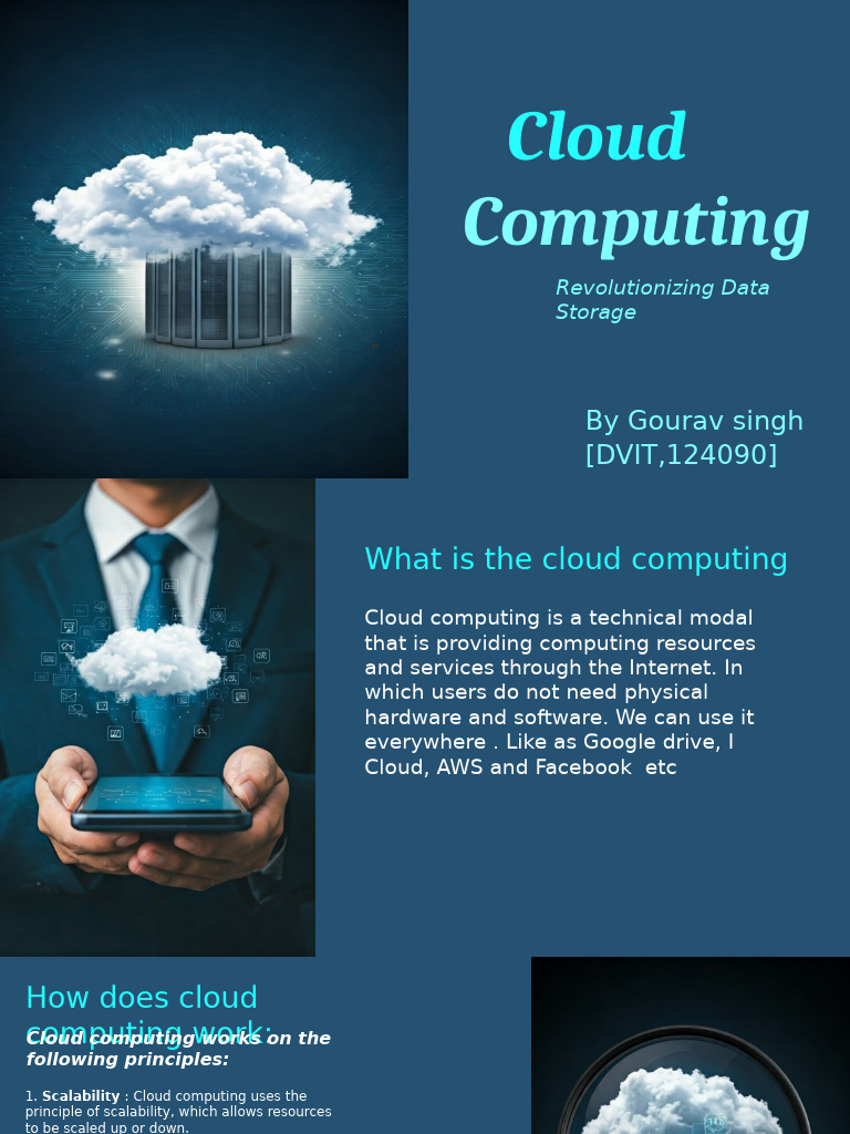 Gourav Singh (124090) DVIT | PDF | Cloud Computing | Software As A Service
