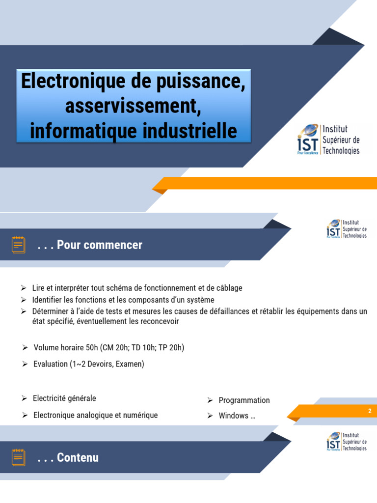 Introduction à l'électronique de puissance | PDF | Transistor ...
