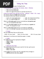 24 Hour Format | PDF | Clock | Time