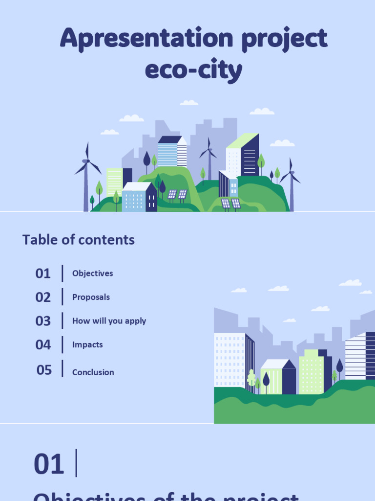 Eco-City Project: Sustainable Urban Development | PDF | Natural ...