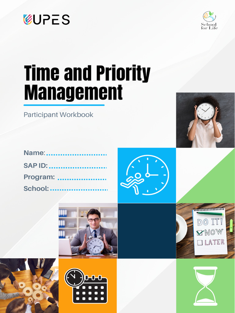 Workbook - Time and Priority Management | PDF | Time Management ...