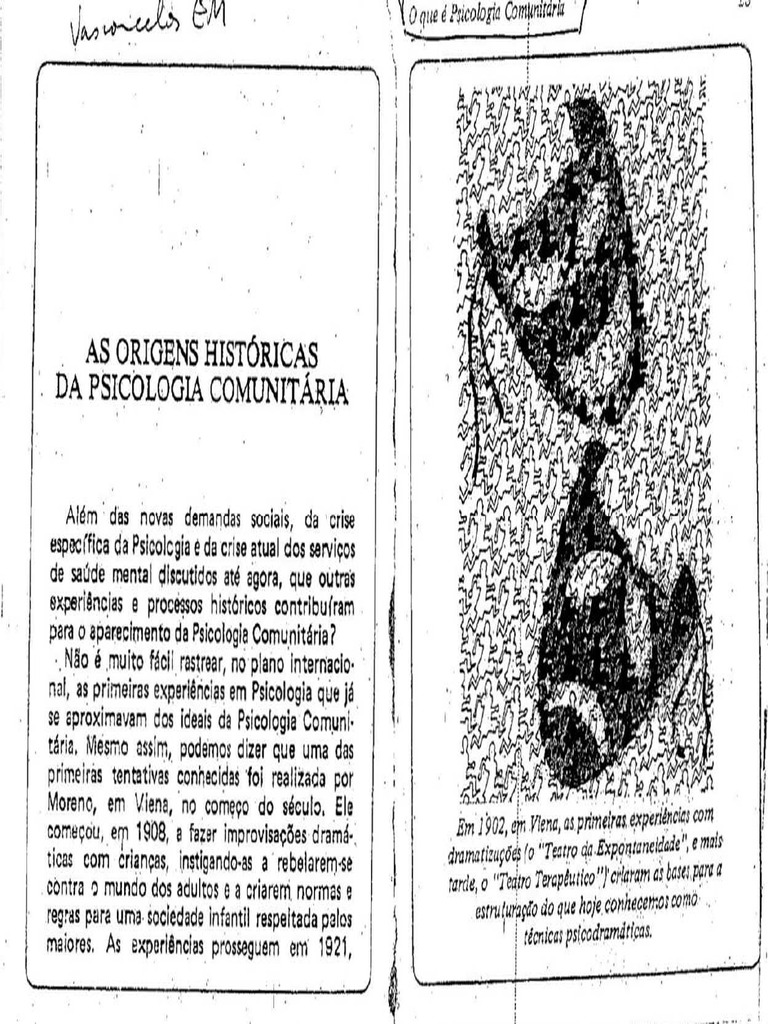 Texto 1 - Psic Comunitaria | PDF