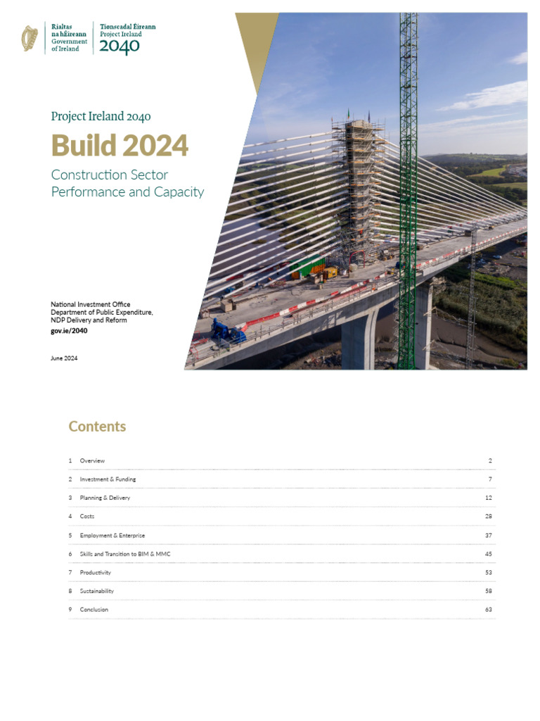 Ireland 2040 Construction Sector Report | PDF
