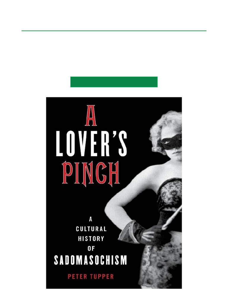 Cultural History of Sadomasochism | PDF | Sadomasochism | Bdsm