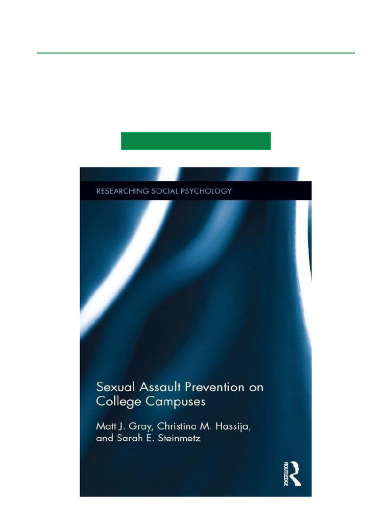 College Sexual Assault Prevention Guide | PDF | Violence | Title Ix