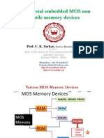 Nanocrystal Embedded MOS Non Volatile Memory Devices: Prof. C. K. Sarkar