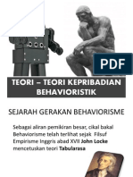 Download TEORI  TEORI KEPRIBADIAN BEHAVIORISTIK by Hariez Zona SN85436188 doc pdf