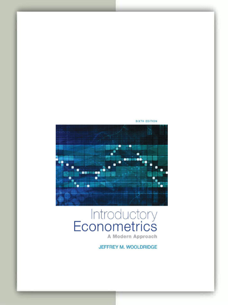 Introductory Econometrics A Modern Approach Seventh 7th