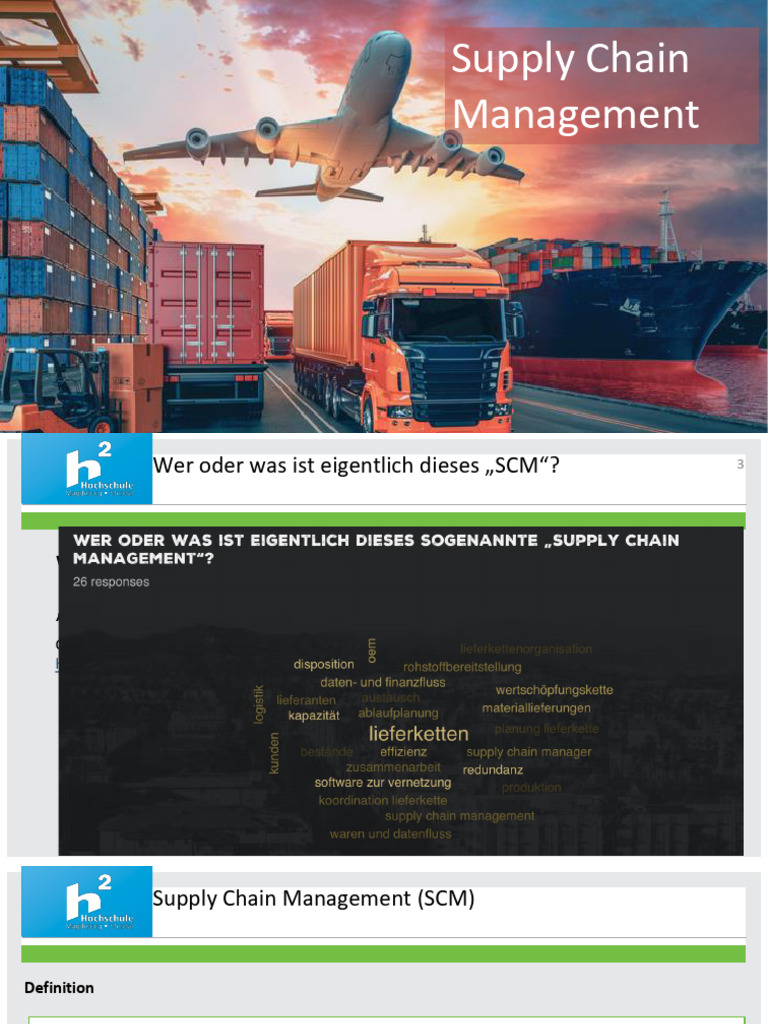 00 - Supply Chain Management | PDF