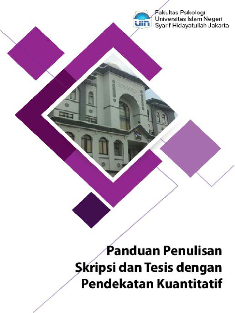 Panduan Skripsi Psikologi UIN Jakarta | PDF