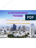 La Integracion de Personal4.5,4,6