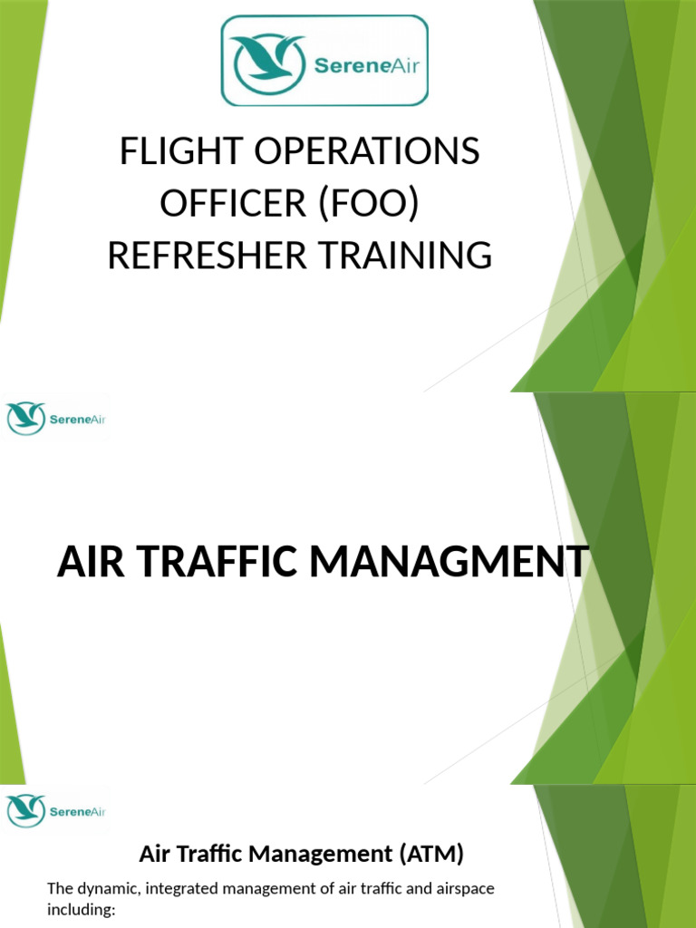 Air Traffic Management Overview | PDF | Air Traffic Control | Aviation ...