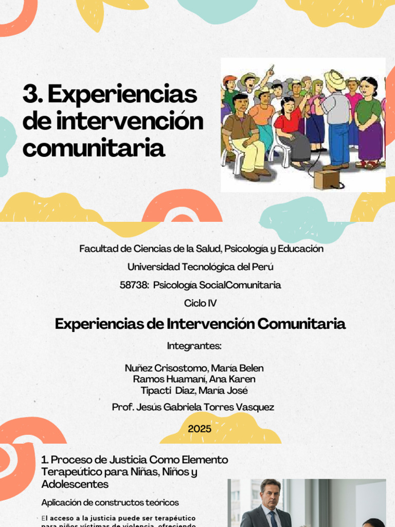 Intervención Comunitaria en Psicología Social | PDF | Sicología | Salud ...
