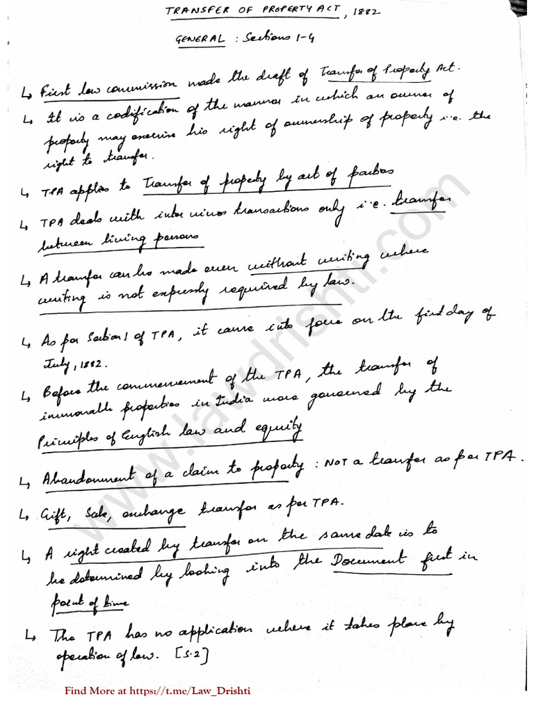 TPA Handwritten Complete Notes | PDF