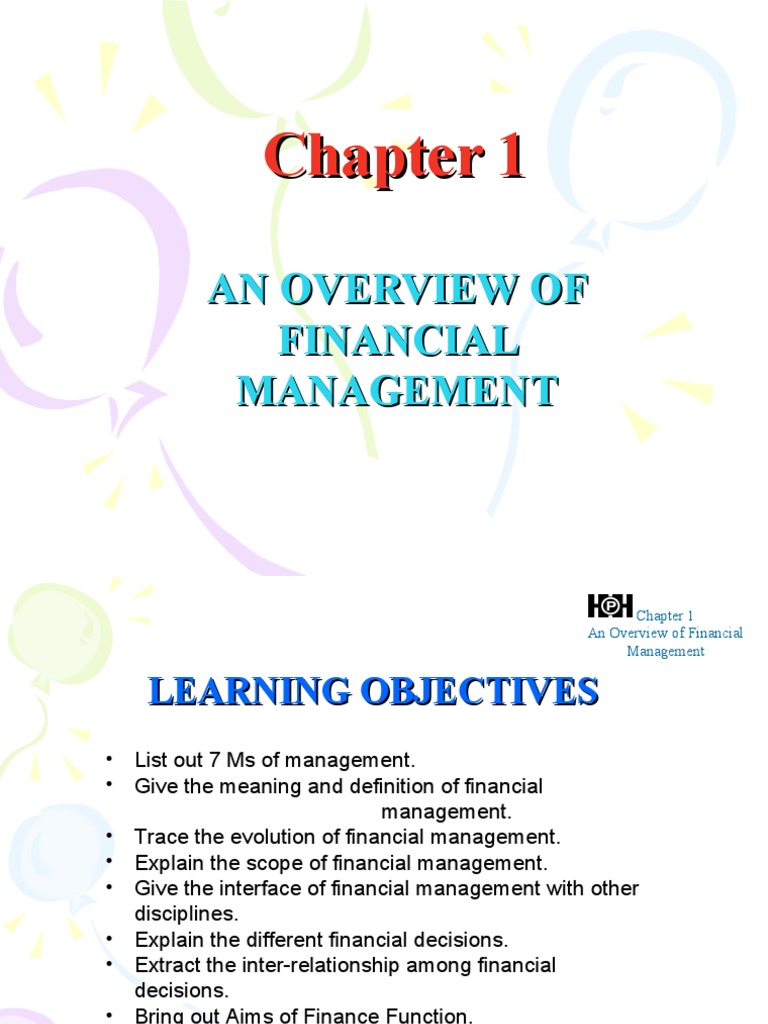Overview of Financial Management | PDF | Dividend | Investing