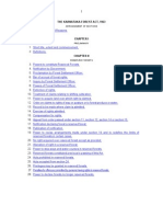 Karnataka Forest Act Summary