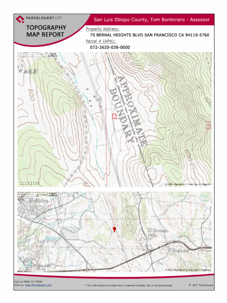Topography Map | PDF