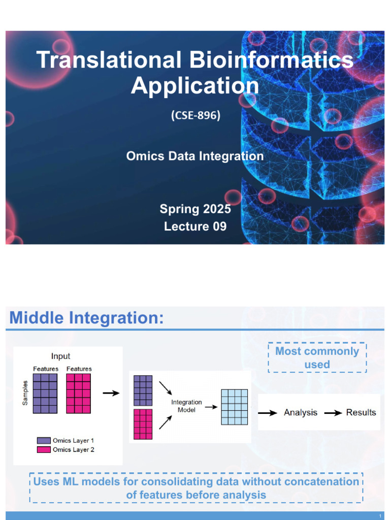 Omics Data Integration Challenges and Methods | PDF | System Software ...