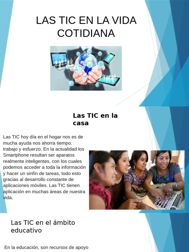 Impacto de las TIC en la Vida Diaria | PDF