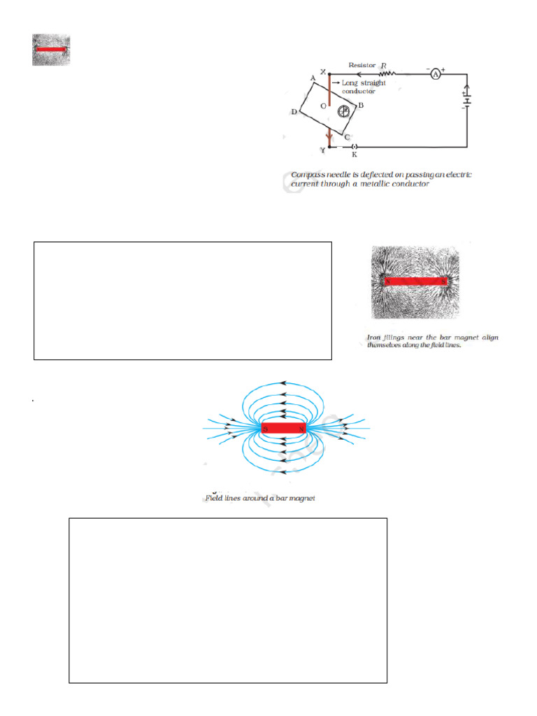 Magnetic Effects of Electric Current | PDF | Magnetic Field | Magnetism