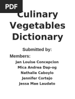 Culinary Terms: A Comprehensive Guide | PDF | Sauce | Cooking
