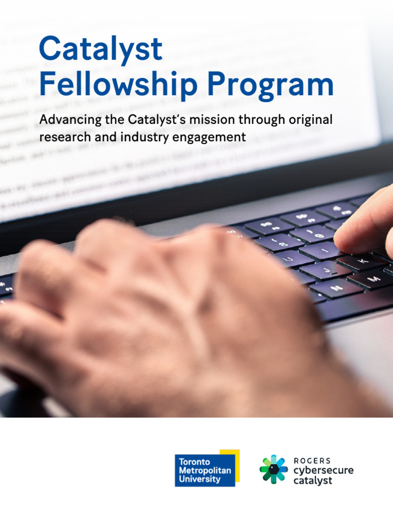 Catalyst Fellowship Program Overview | PDF | Computer Security | Security