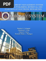 An Online Library Management System With Online Publishing, Retrieval and Searching of Electronic Researches