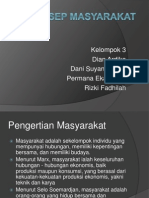 Konsep Masyarakat