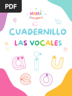 Cuadernillo de Las Vocales para Imprimir | PDF