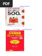 JLPT - Study Book For 2 Kyuu - 822pg | PDF | Language Arts