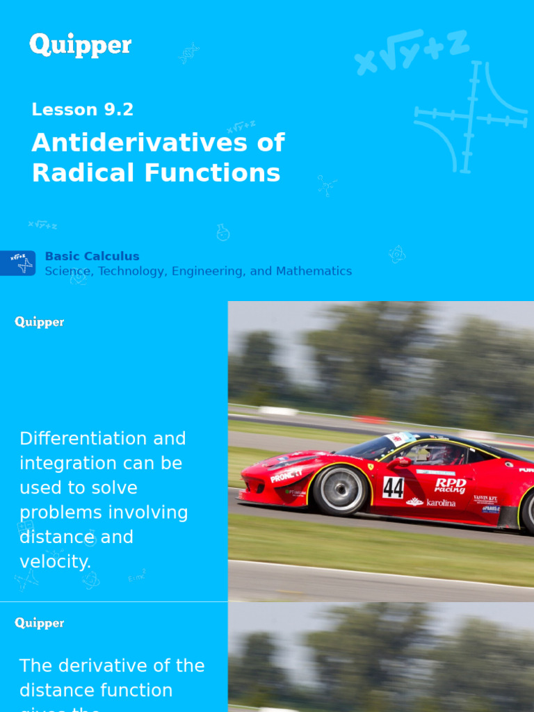Cal 11 Q4 0902 PF Final | PDF | Integral | Function (Mathematics)