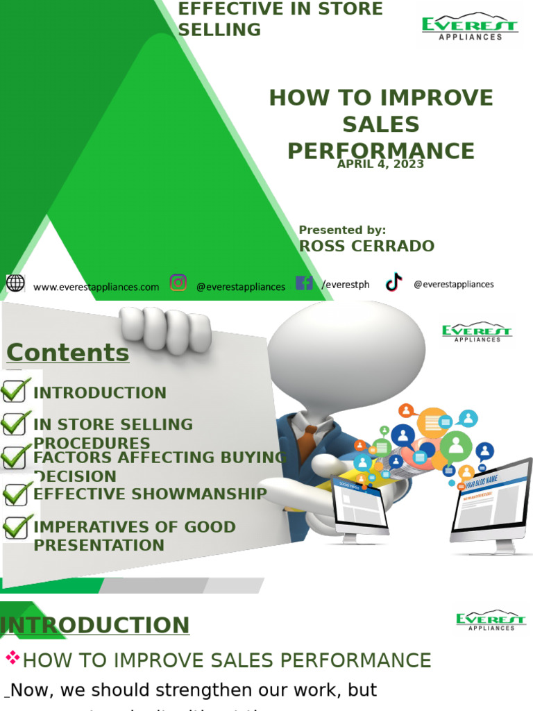 In-Store Selling Techniques for Success | PDF | Prices | Customer