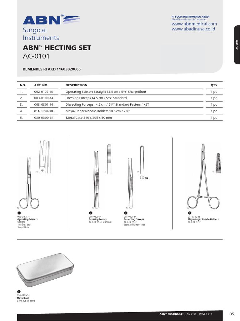Hecting Set Standart | PDF