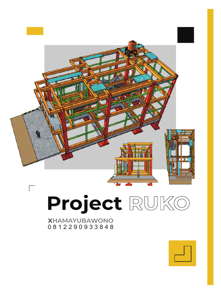 Project Ruko 2025: 2D & 3D Plans | PDF