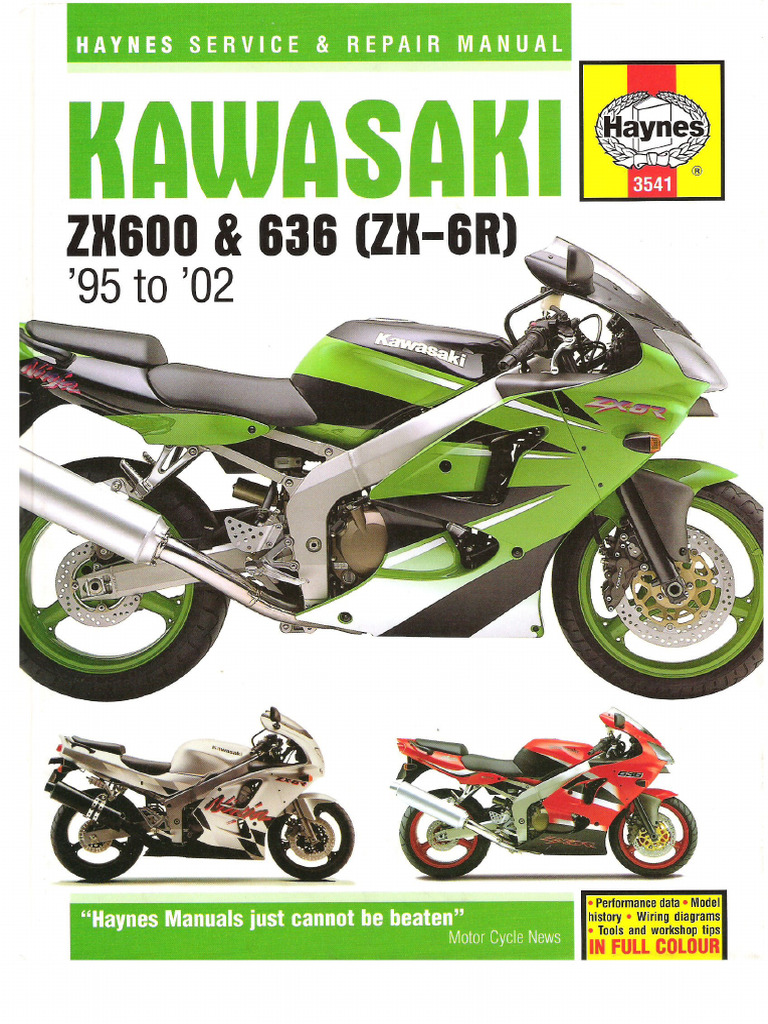 Kawasaki ZX 6r 95 02 Haynes WWW - Manualedereparatie.info | PDF