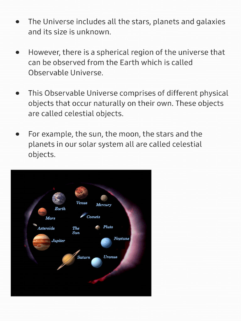 Stars and The Solar System - 240911 - 095040 | PDF