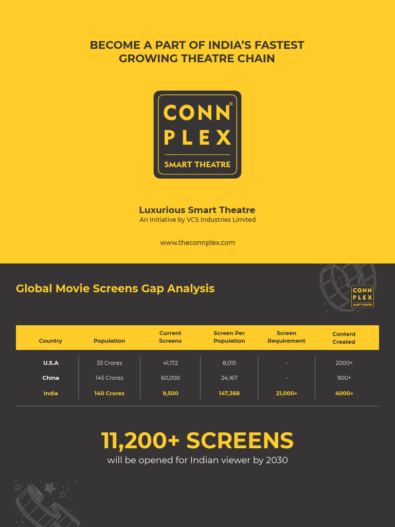Connplex Smart Theatre Franchise Guide | PDF | Movie Theater