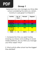 Student Daily Routine Pie Chart Guide | PDF | Career & Growth
