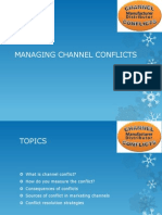 Managing Channel Conflicts