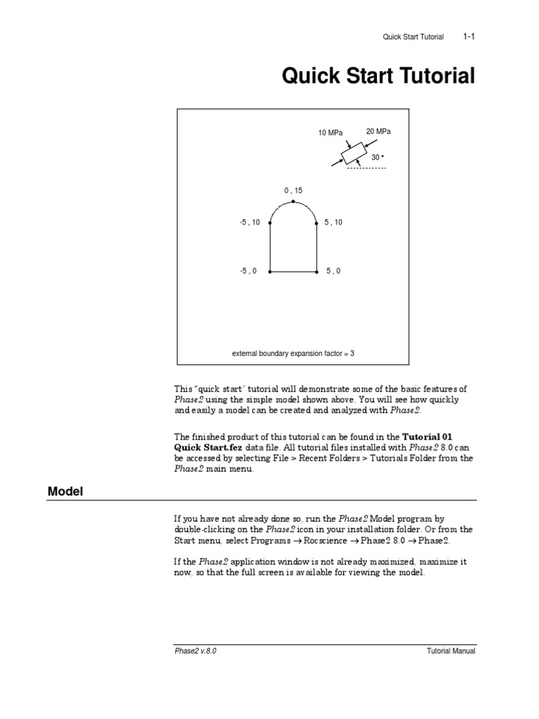 Tutorial 01 Quick Start | PDF