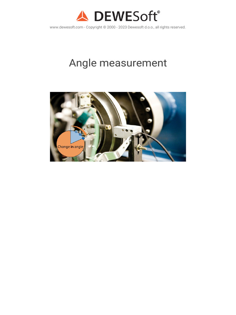 Angle Measurement in Vehicle Engineering | PDF | Electrical Engineering