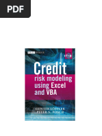 Credit Risk Modeling Using Excel and VBA Instant Download