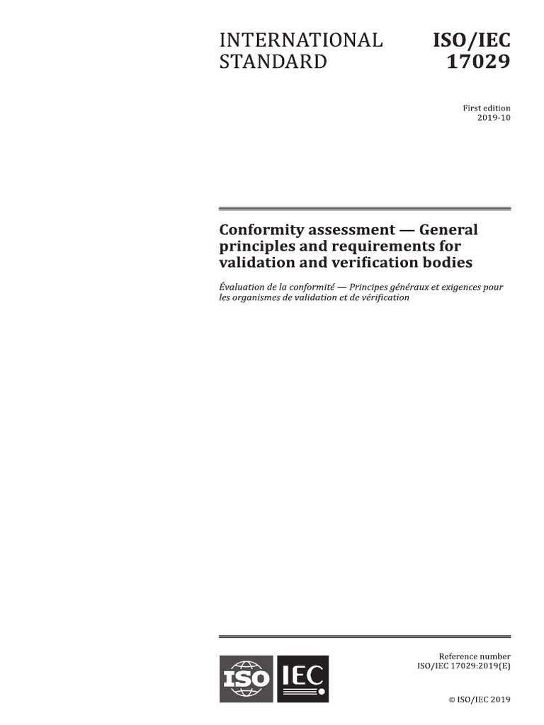 Iso 17029 - 2019 | PDF
