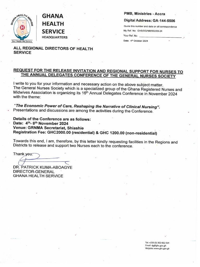AGM of General Nurses Society | PDF