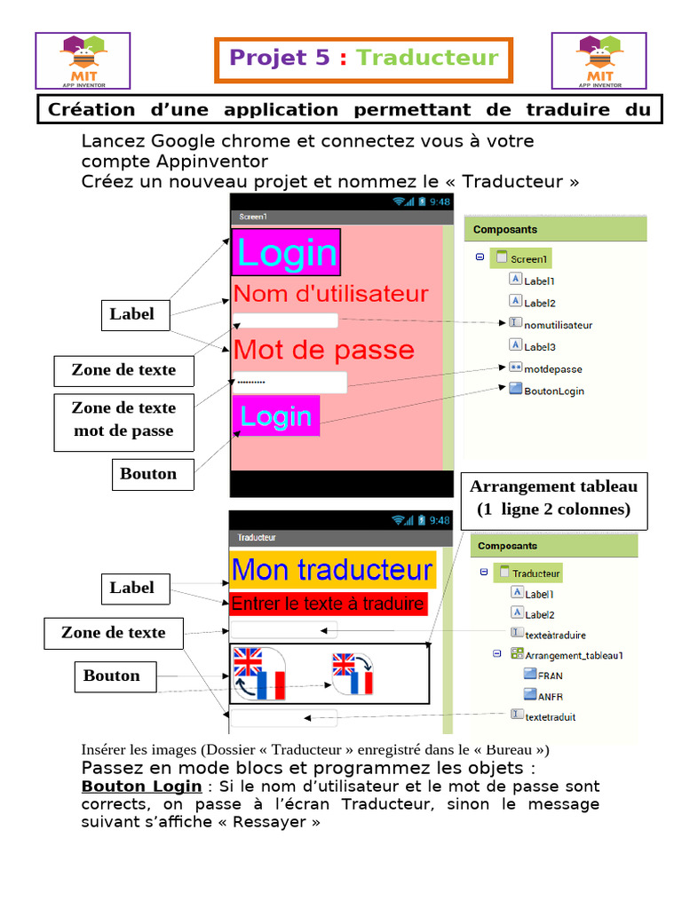 Application de Traduction Informatique | PDF | Traductions | Informatique