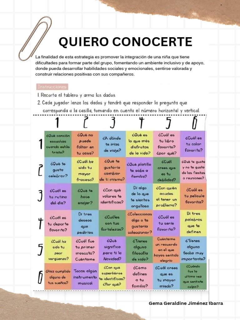 Quiero Conocerte | PDF
