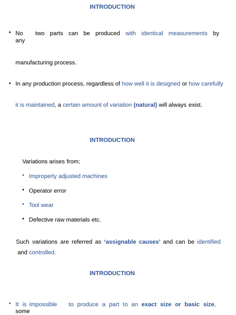 Limits, Fits and Tolerance Angular Measurement and Screw Threads | PDF ...